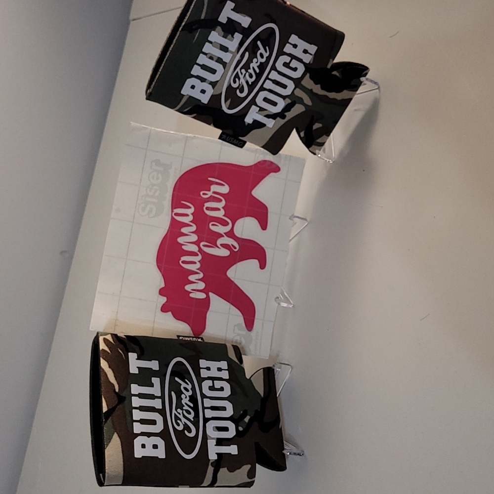 Camo Koozie & Decal